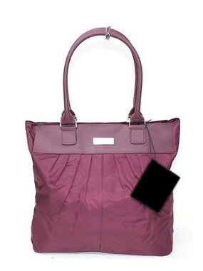 Calvin Klein Plum Pleated Euphoria Tote